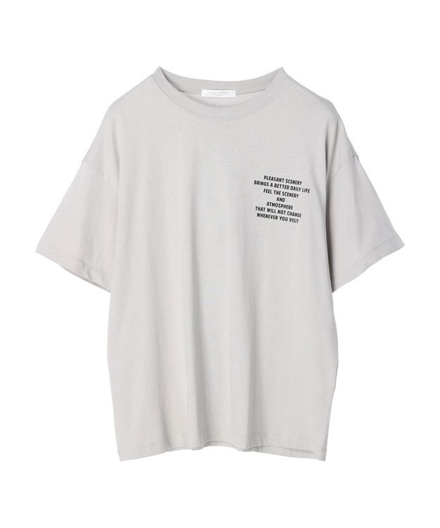 Green Parks バックフォトボックスＴシャツ Off White