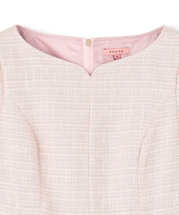 TOCCA 【WEB限定カラーあり・洗える】FIRST SPRINGS ドレス ピンク