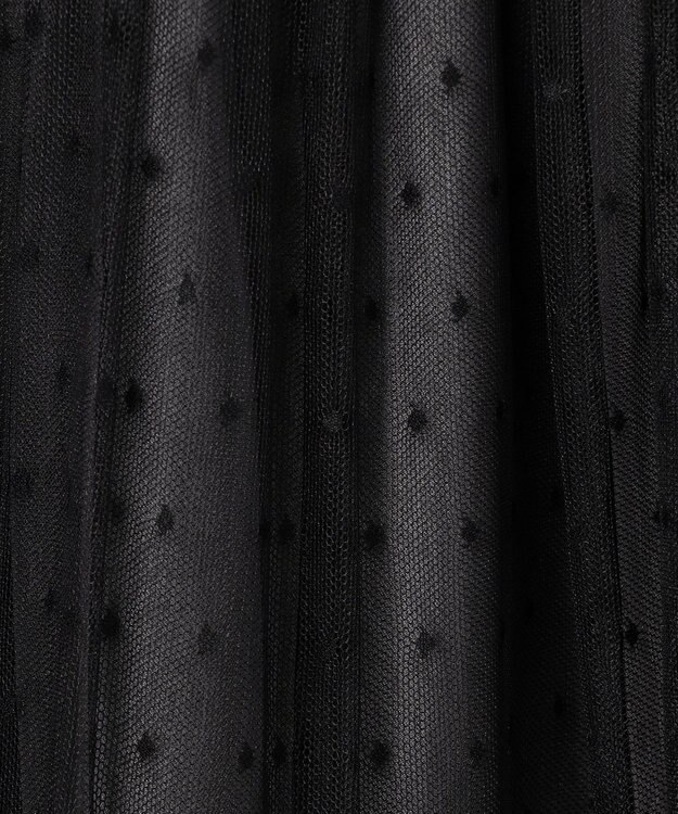 組曲 KIDS 【110-140㎝】ノワールドット ドレス グレー