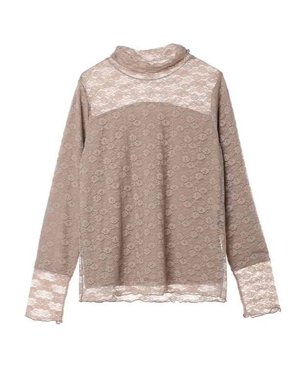 earth music&ecology あったかフェミニンインナー（レース） Mocha