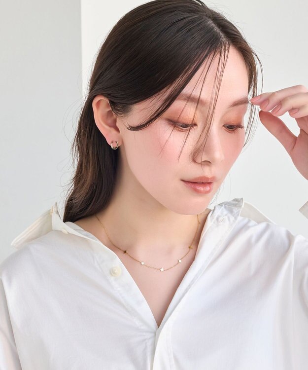 Phoebe 【痛くないシリーズ】ハンサムホースシューライトフィットイヤリング/馬蹄/蹄鉄 ゴールド