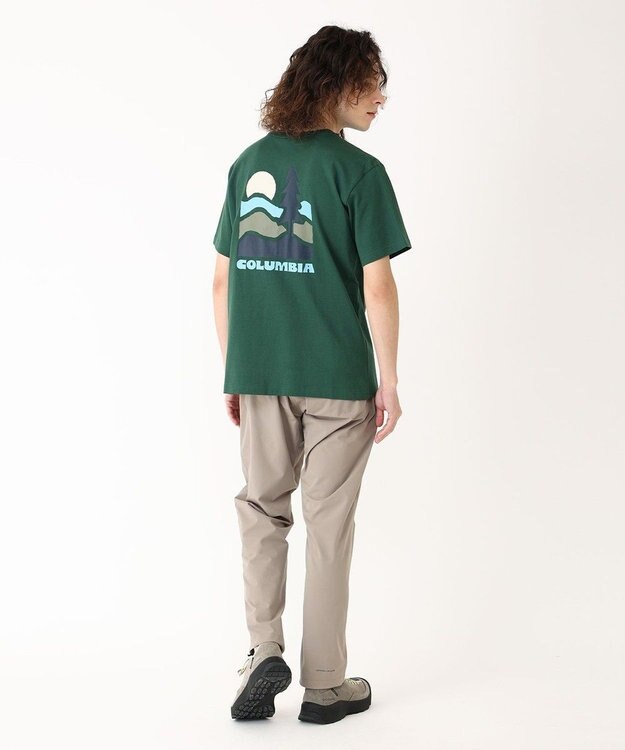 Columbia Columbia/ エクスプローラーズキャニオンバックショートスリーブティー /コロンビア Rain Forest、 Get Hiked