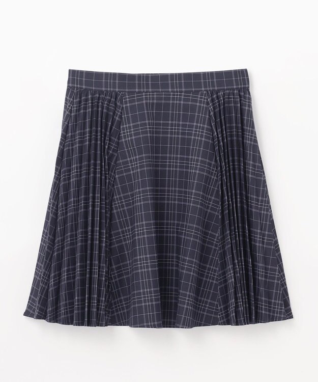 組曲 KIDS 【150-170㎝】サイドプリーツチェック スカート ネイビー系5