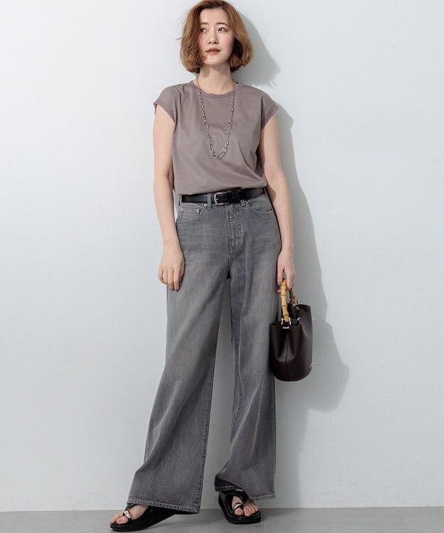 23区 【好評につき追加/Oggi6月号掲載】ガラスフェザー ベルト ゴールド系