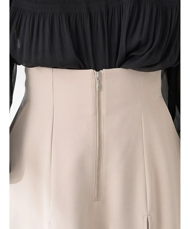 earth music&ecology マチプリーツスカート Beige