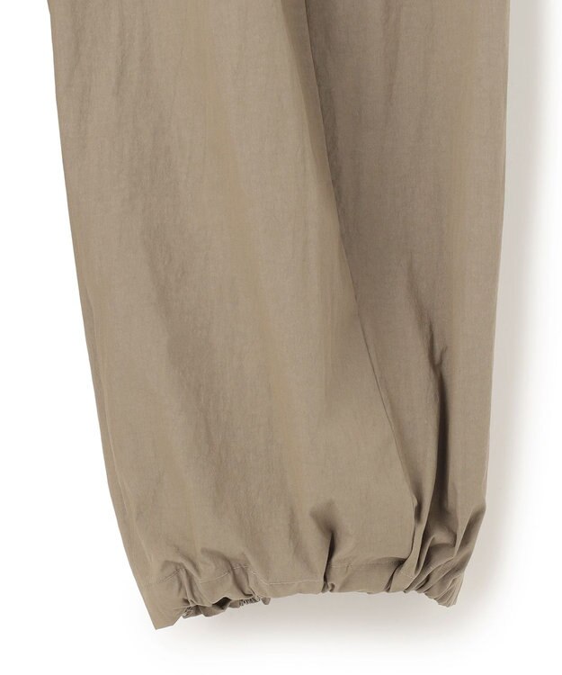 23区 【先行予約/SLOW/一部店舗限定】コットンナイロンタイプライター ワイドカーブ バギー パンツ カーキ