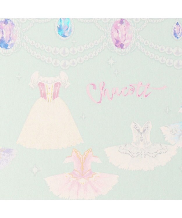 Chacott ジュエルチュチュレッスンノート アイスグリーン