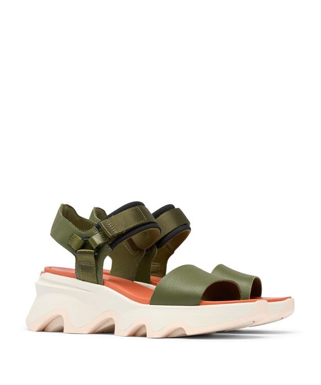 SOREL SOREL/ キネティックインパクト ワイストラップハイサンダル /ソレル Utility Gren, Pearlescent