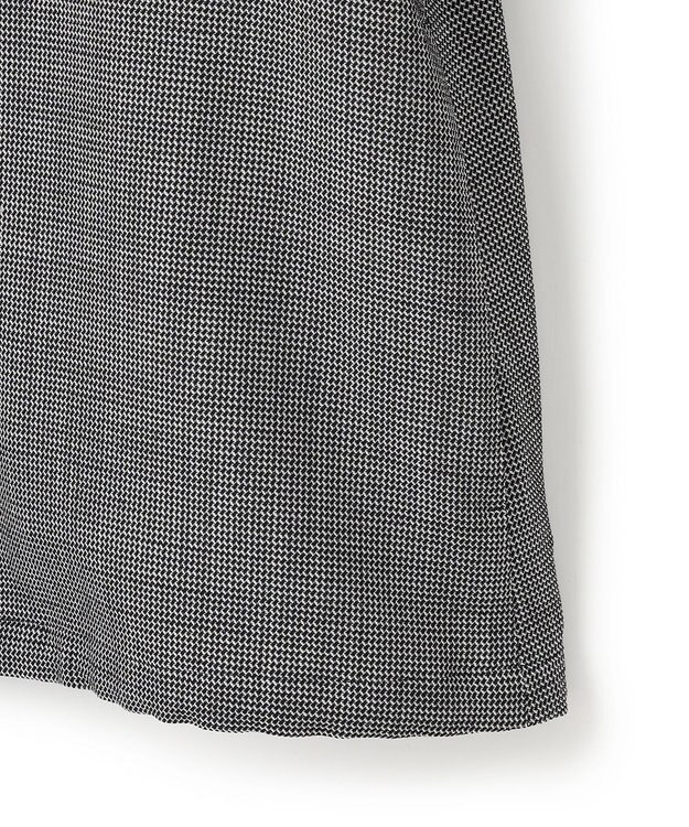 ICB L 【UVカット・洗える】ウール2WAYストレッチ ノーカラーブルゾン 無地柄系