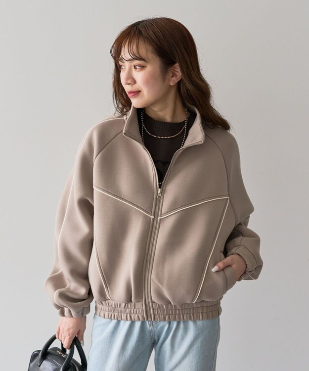 Green Parks ・ＳＵＧＡＲ　ＳＰＯＯＮ　ライントラックジャケット Mocha