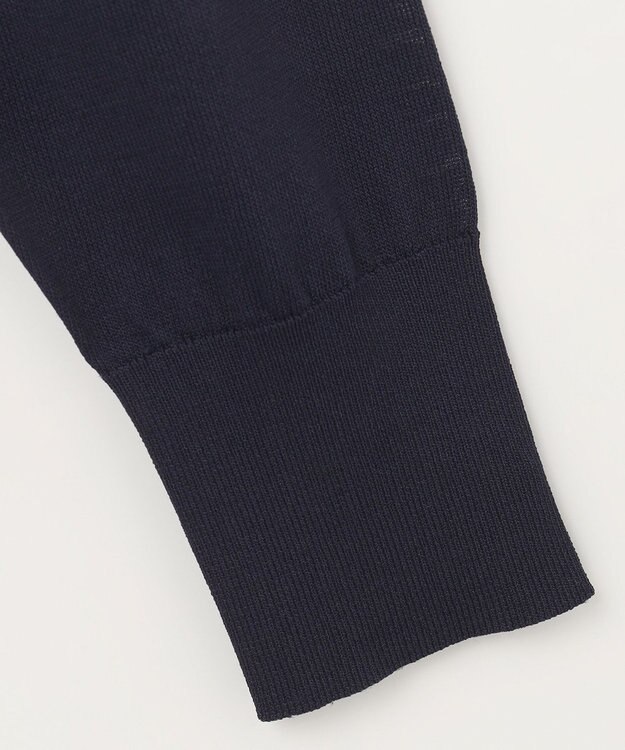 ANY SIS 【UVケア】サイドスリットロング カーディガン ネイビー