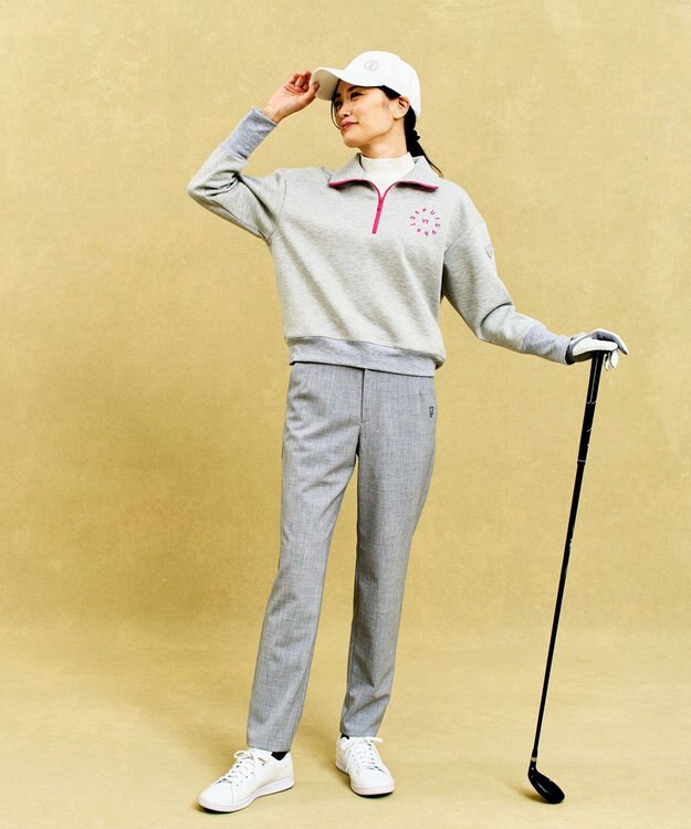 23区GOLF 【WOMEN】型崩れしにくいエッセンシャルリブインナー ホワイト系