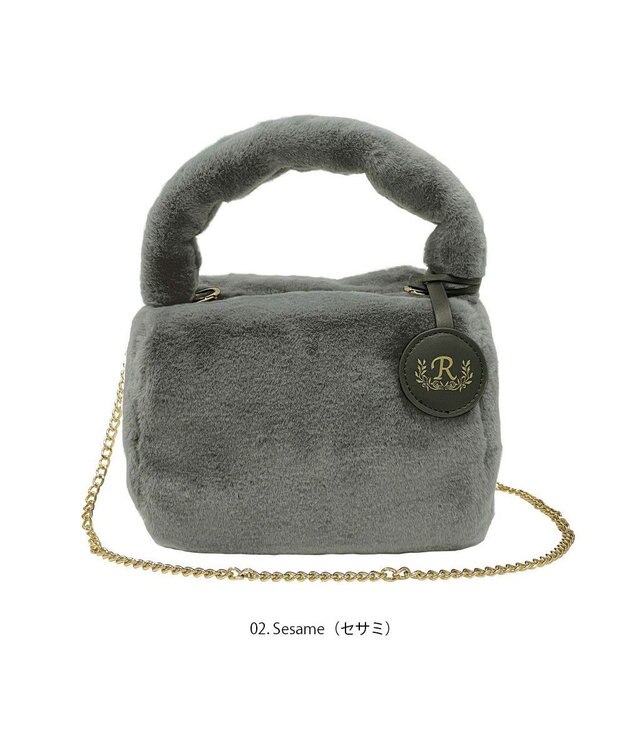 ROOTOTE 1263【ふわふわ素材】LT.ベビールー.ファー-B 02：セサミ