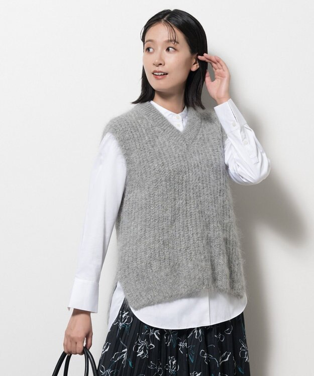 ONWARD Reuse Park 【ATON】ニット秋冬 グレー