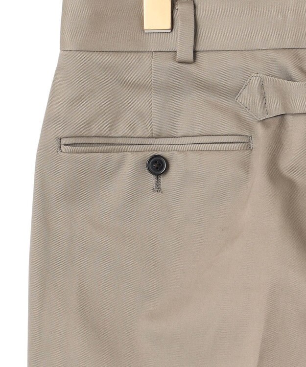 J.PRESS MEN 【J.PRESS ORIGINALS】WEST POINT PIPED STEM TROUSERS / JAPAN MADE カーキ系