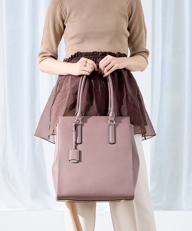ACE BAGS & LUGGAGE 【PCケース付・A4収納】【雑誌掲載】Jewelna Rose OLバッグ エト トートバッグ 縦型 11932 ジュエルナローズ 通勤 ダスティピンク