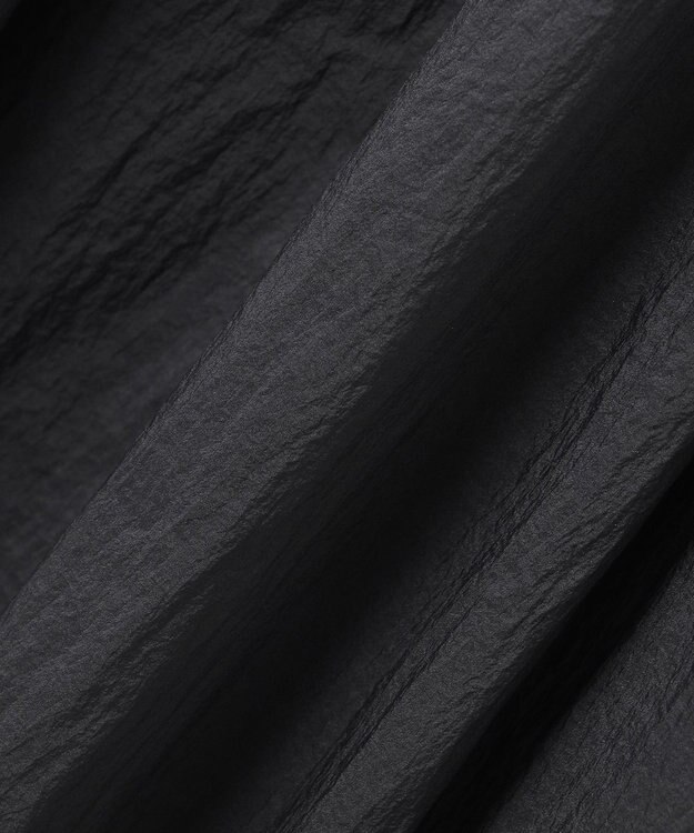 uncrave 【撥水・洗濯機洗い可】シアープルーフナイロン フレアスカート（uncrave STANDARD） ブラック