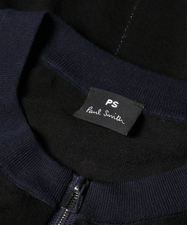 Paul Smith ジップアップ シアーニット ブラック