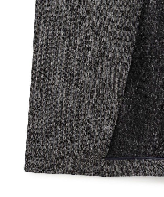 J.PRESS MEN 【J.PRESS ORIGINALS】Lambs Tweed Single Chester Coat / Japan Made グレー系1