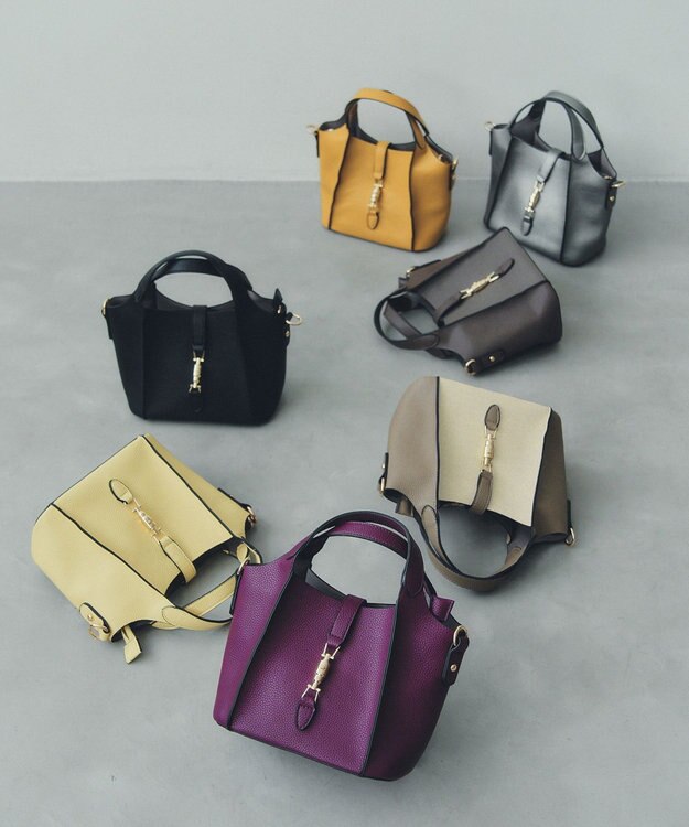 YECCA VECCA 4wayミニバッグ Bordeaux