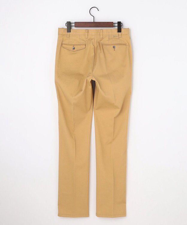 JOSEPH ABBOUD 【ウエストも伸びる!オーガニックコットン使用】ハイパワーカルゼ パンツ 26SSモデル キャメル系