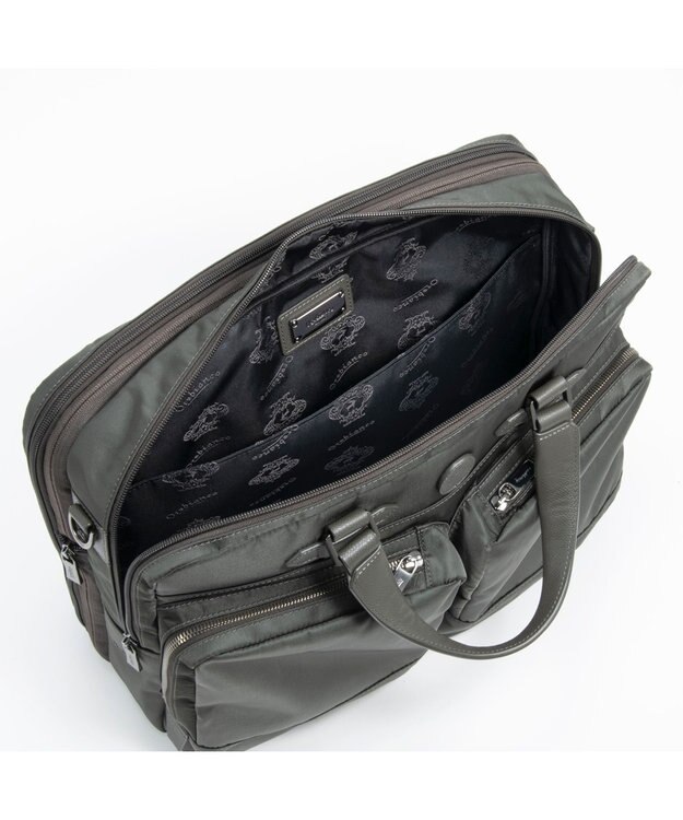 ACE BAGS & LUGGAGE Orobianco ジェッターノ ビジネスバッグ A4サイズ 14インチPC収納 16L エキスパンド ２気室 93152 オロビアンコ ダークグレー