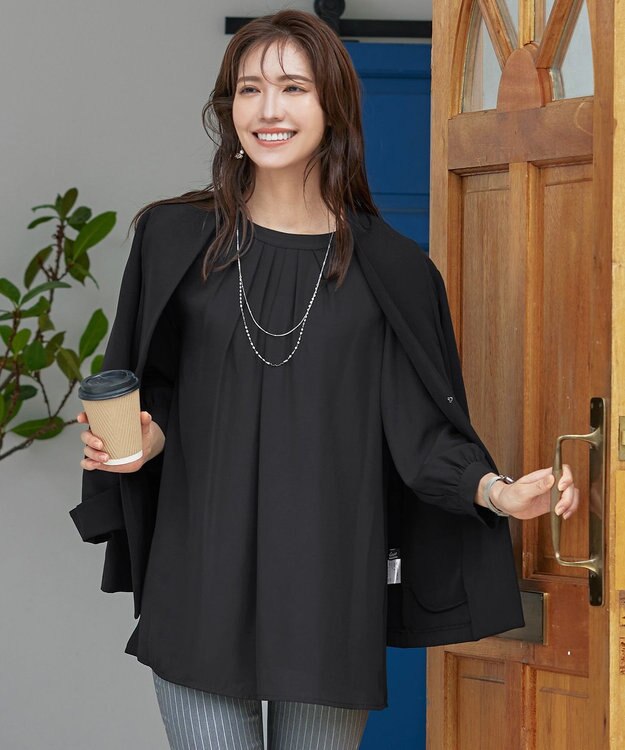 Tiaclasse 【安田美沙子さん  小倉優子さん着用・日本製】大人可愛い2連風チェーンネックレス シルバー