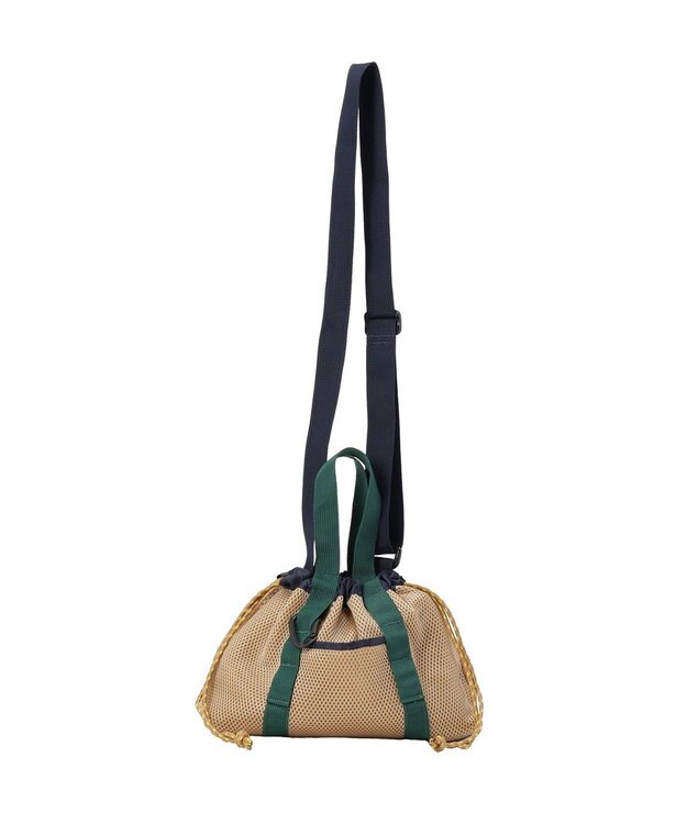 AMERICAN HOLIC メッシュミニトートバック Beige