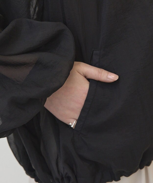 AMERICAN HOLIC シアーリップストップブルゾン Black