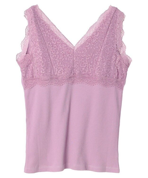 earth music&ecology ２ＷＡＹレースタンクトップ Pink