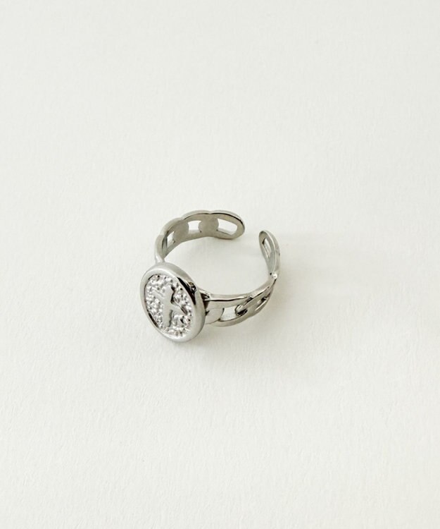 WEGO Lステンレスモチーフリング1 柄2