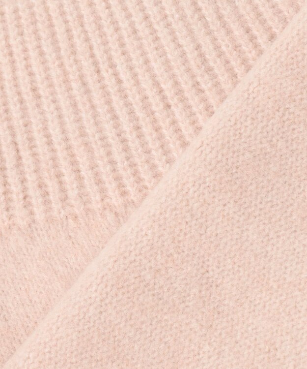 ANY SIS 【洗える】ソフトタッチ求心 ニット ペールピンク