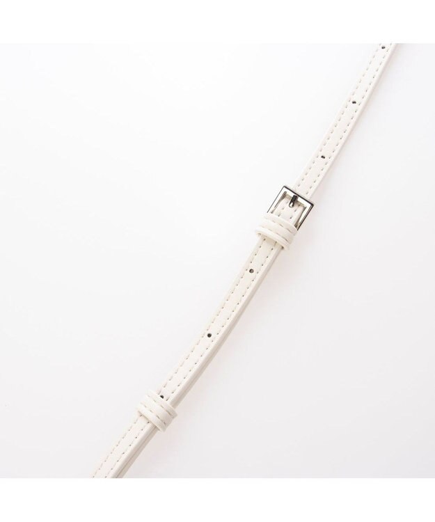 UNBILLION カシュカシュ cachecache / タック入り2wayショルダー ホワイト