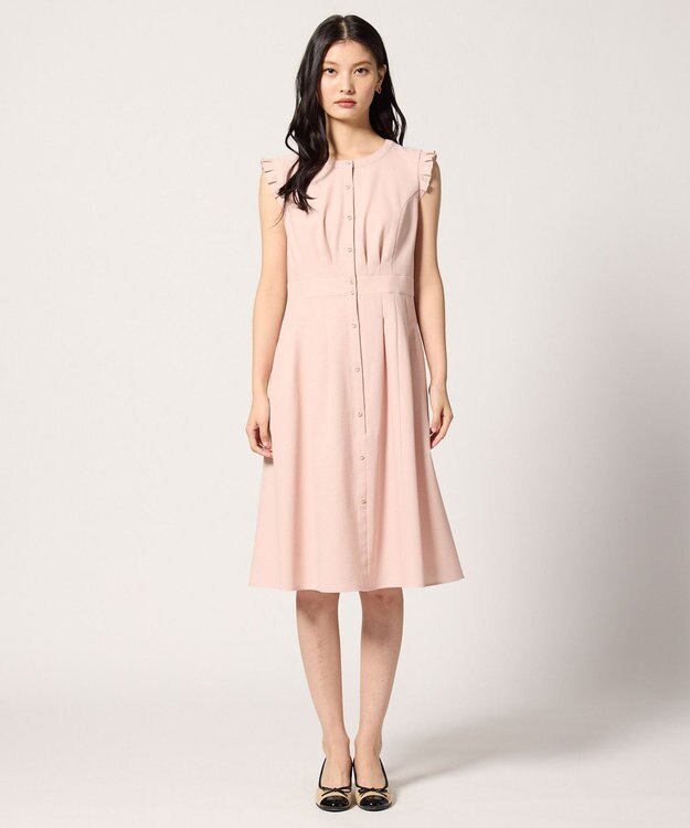 TOCCA 【洗える・UVカット・吸水速乾・消臭】FLAPPING OF BUTTERFLY  ドレス ピンク系