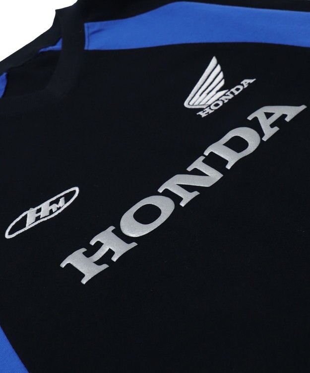 WEGO 【ユニセックス着用ITEM】別注HondaグラフィックT（LS） ブラック