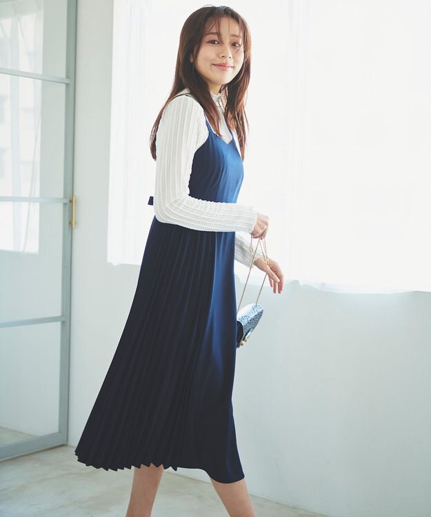 Feroux シアーパターンステッチ カットソー アイボリー系