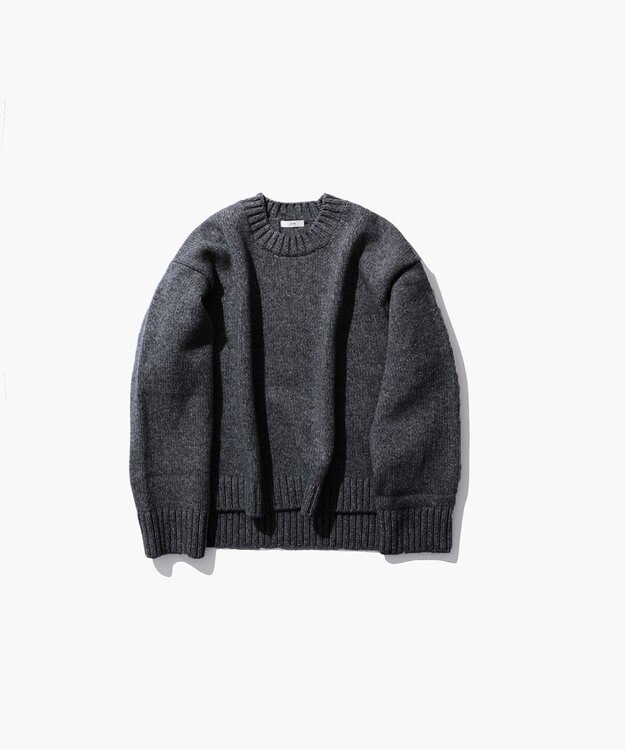 COOMA LAMBS WOOL | クルーネックセーター / ATON | ファッション通販