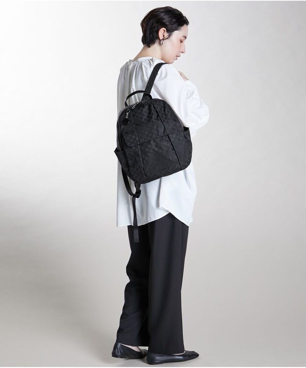 Y'SACCS 【ムック本掲載】Polka Dots リュックサック ブラック