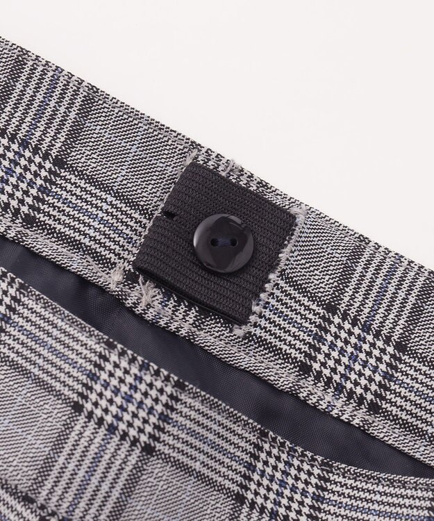 組曲 KIDS 【150-170㎝】サイドプリーツチェック スカート グレー系5