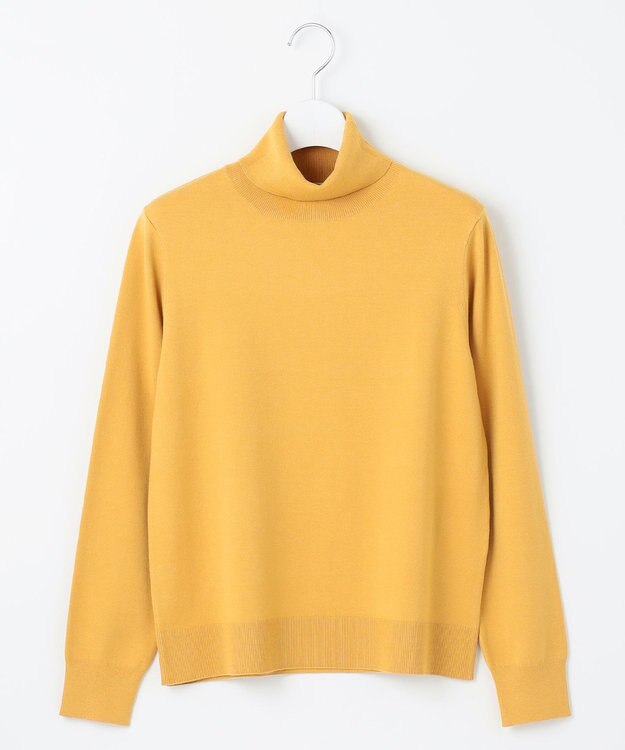 J.PRESS LADIES S 【ご好評につき新色追加！・WEB限定カラーあり・洗える】PRINCE タートルネック ニット イエロー系