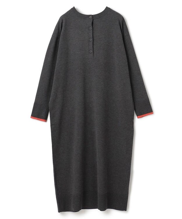 UNFILO マイビューティニット ワンピース チャコール