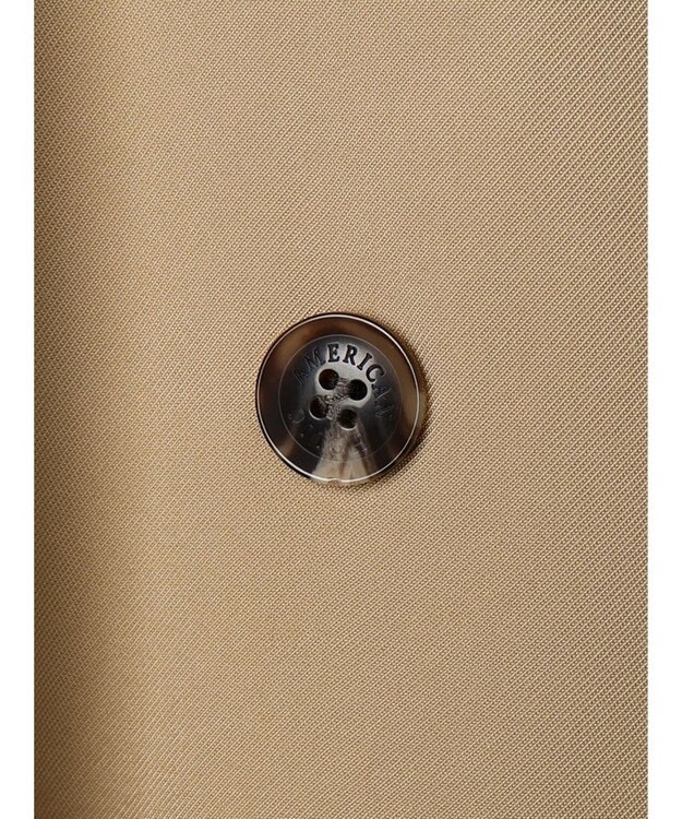 AMERICAN HOLIC 花粉防止Ｗボタントレンチコート Beige
