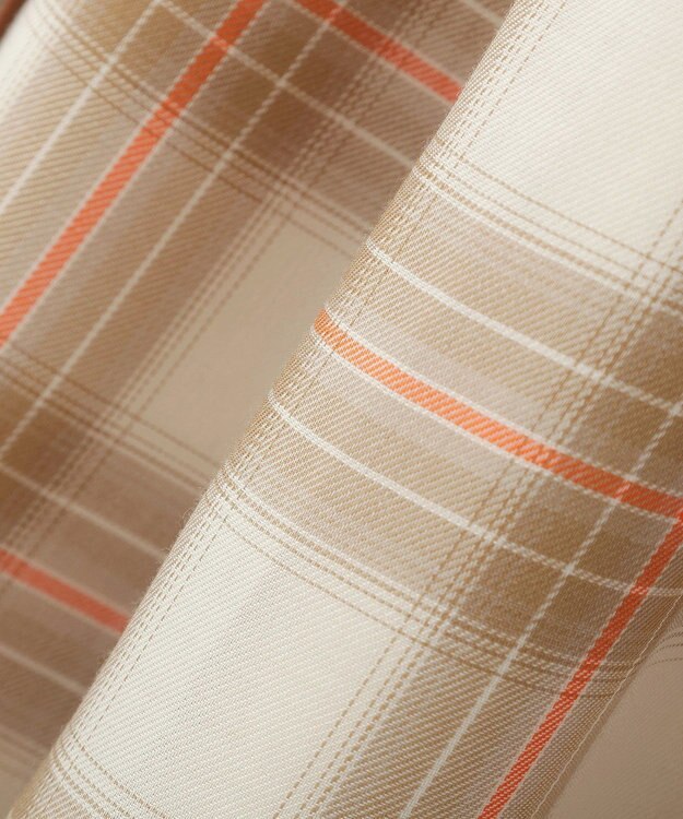 Green Parks イージーケアチェックボリュームスカート Beige