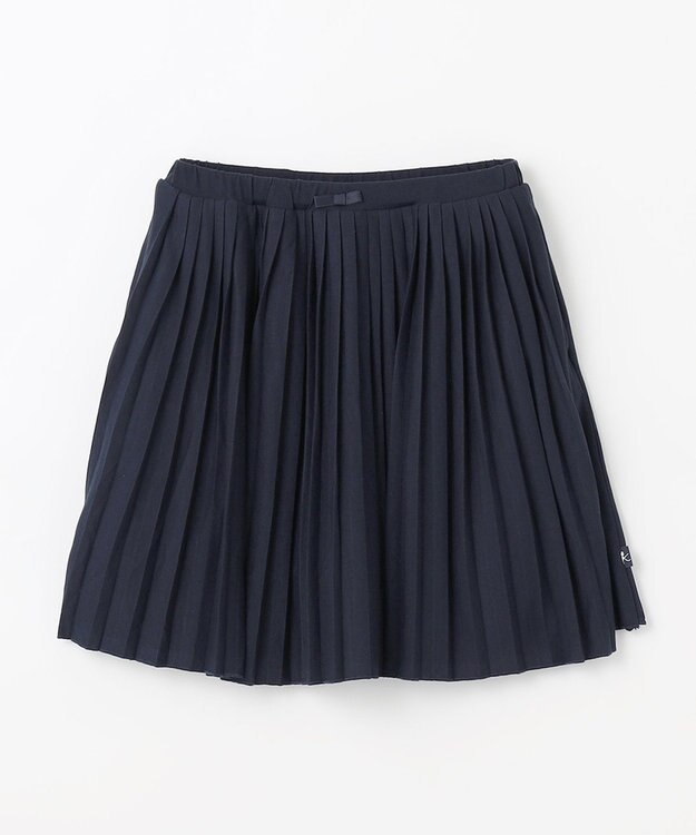 組曲 KIDS 【インパンツ付き】【150-160㎝】ＴＣ天竺プリーツ スカッツ ネイビー系