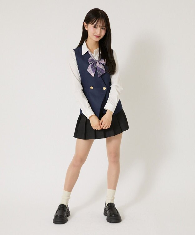 WEGO 【SCHOOLITEM】スクールベスト ネイビー