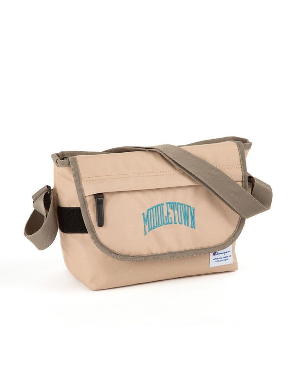 ACE BAGS & LUGGAGE Champion ルイジアナ フラップショルダーバッグ 66022 ベージュ×ブルー