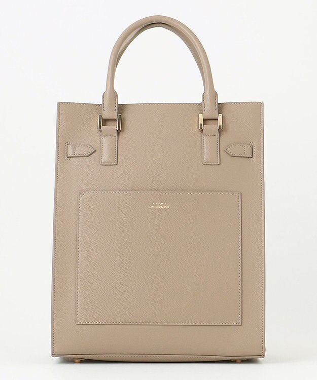 23区 ベルト付き トート バッグ ブラウン系