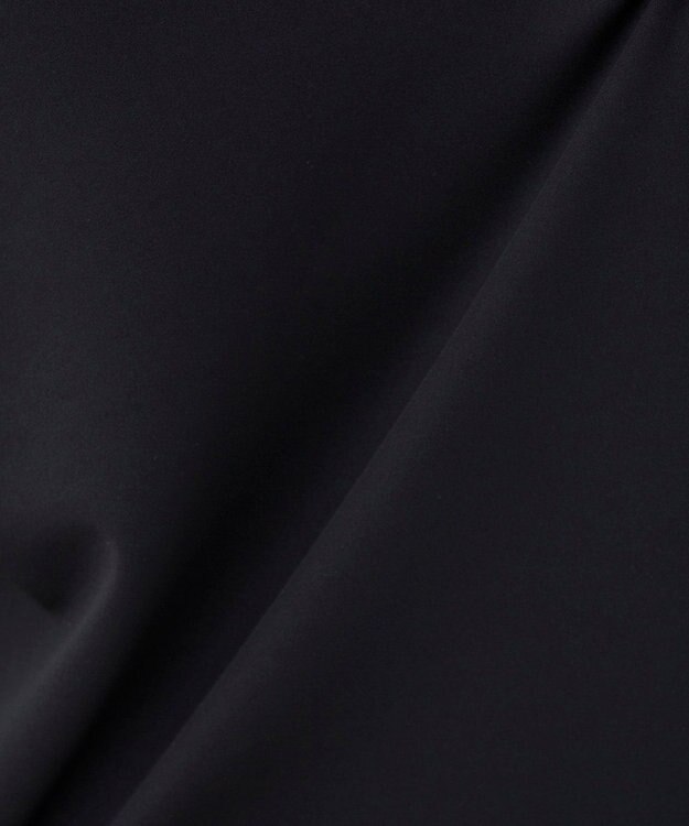 KASHIYAMA 【抗菌繊維】スタイリッシュジャージー オーバーサイズドレス ブラック