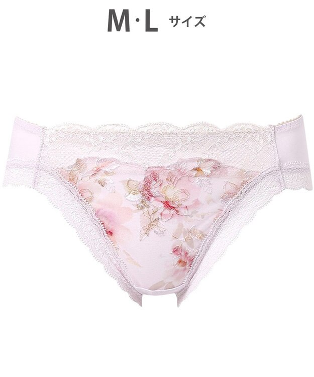 WACOAL ショーツ 【小さく見せるブラ】 BRB453とペア はきこみ丈あさめ はきごこちがよい レディース PRA153 /ワコール パープル