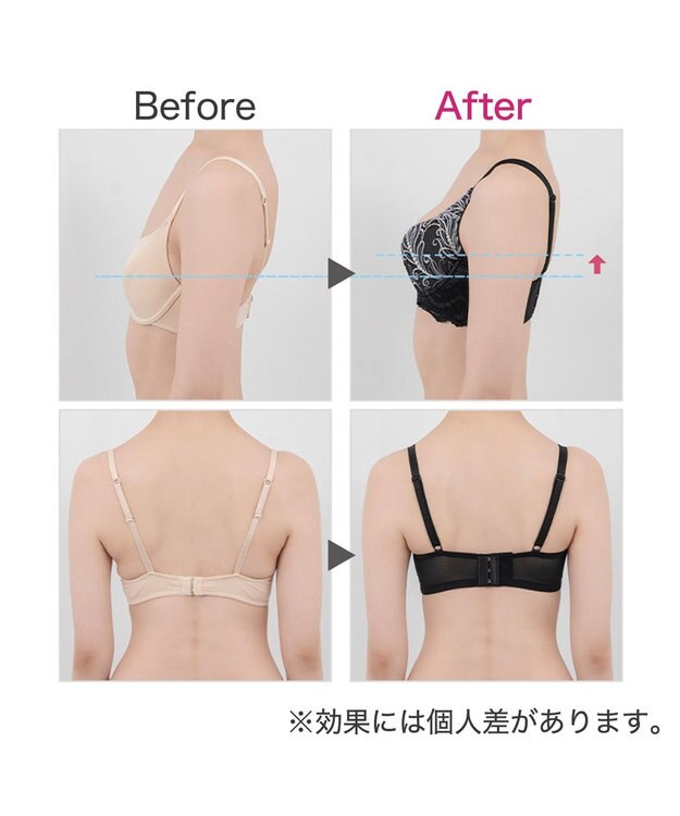 BRADELIS New York 【BRADELIS New York / 育乳STEP3 持ち上げる】ヴィオラステップ3ブラ24A1 補正 ライトグリーン